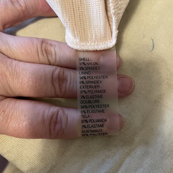 Maeve Anthropologie Pastel Colorblock Midi Dress With Short Sleeve & Back Zipper - Picture 6 of 7